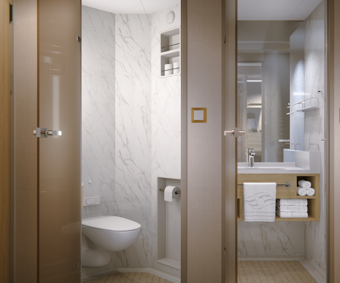Split Bathrooms